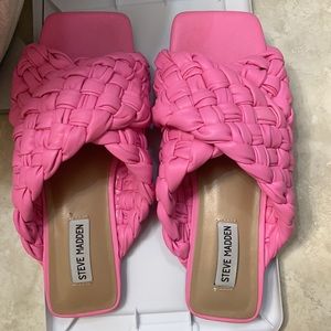 Steve Madden Marina hot pink sz. 9.5 (new condition)